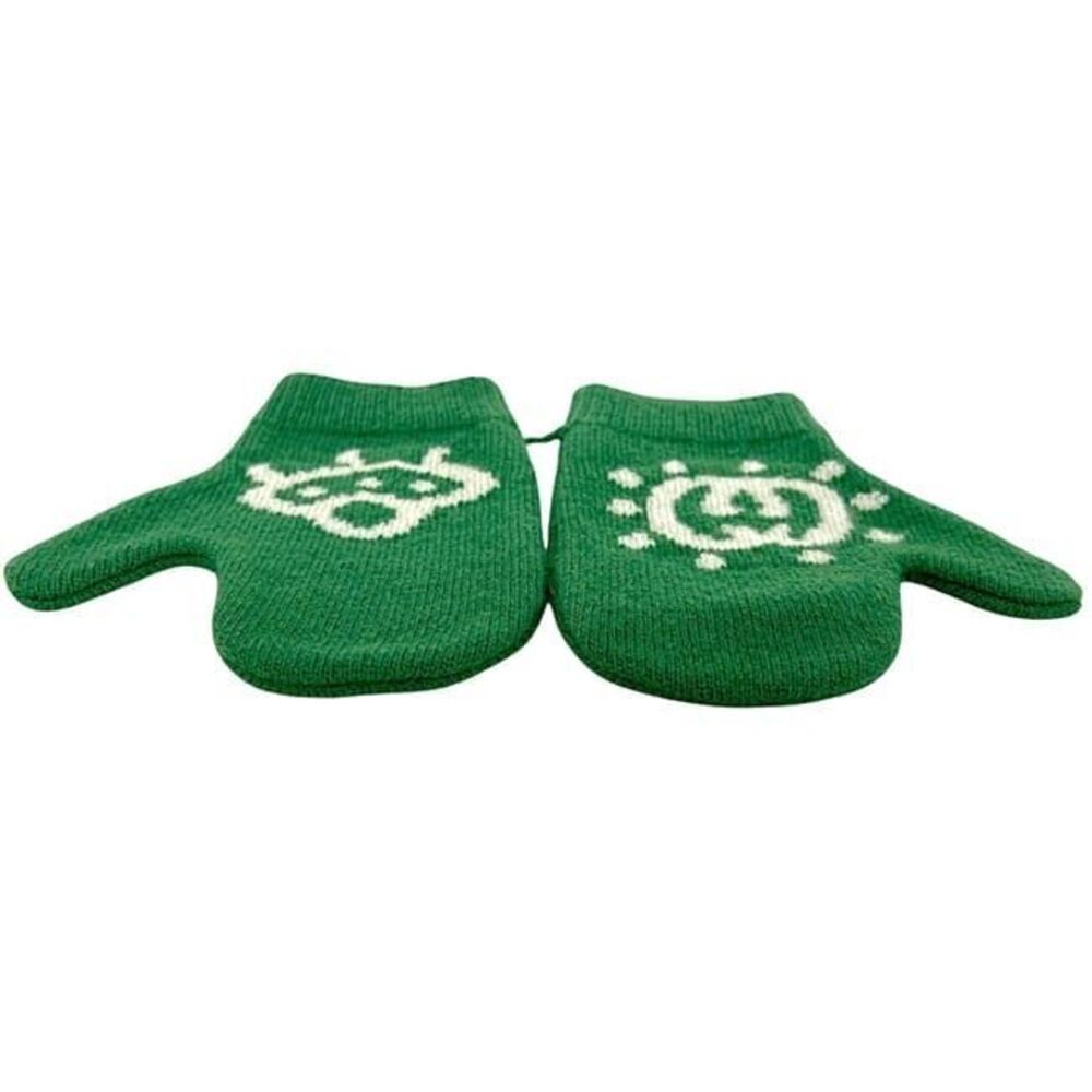 Gucci Children's Gloves Green Interlocking 788514… - image 3